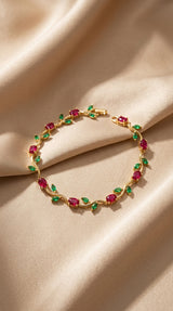 Golden Shimmer Elegance Bracelet for Women